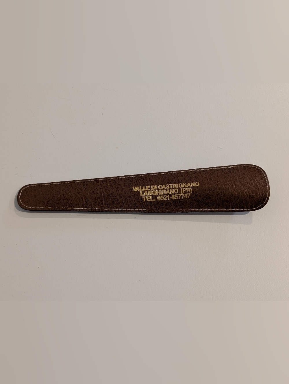 Conti Horse Bone Charcuterie Tester with Leather Case - Picture 3 of 4